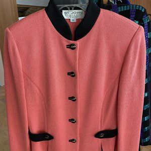 St. John Collection by Marie Gray Pink Jacket Sz 6